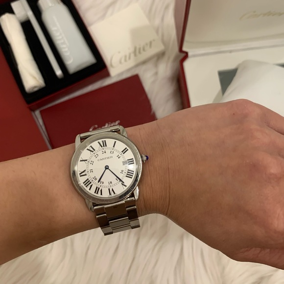 Cartier Ronde solo 36mm watch - Picture 7 of 8